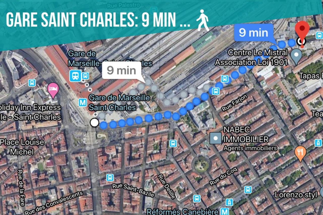 5 Minutes Saint Charles Διαμέρισμα Μασσαλία Εξωτερικό φωτογραφία
